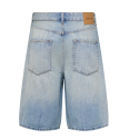 ONLY & SONS Carl Ballon Fit Denim Shorts - Light Blue Denim