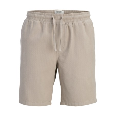 JACK & JONES PLUS Jaiden waffle resort shorts - Vintage Khaki