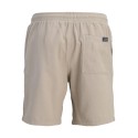 JACK & JONES PLUS Jaiden waffle resort shorts - Vintage Khaki