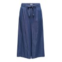 ONLY CARMAKOMA Bea palazzo wide bukser - Medium Blue Denim