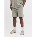 JACK & JONES PLUS Jaiden waffle resort shorts - Vetiver