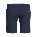 JACK & JONES PLUS Jaiden waffle resort shorts - Navy Blazer