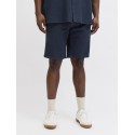 JACK & JONES PLUS Jaiden waffle resort shorts - Navy Blazer