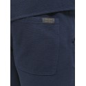 JACK & JONES PLUS Jaiden waffle resort shorts - Navy Blazer