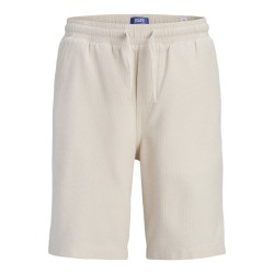 JACK & JONES JUNIOR Jaiden waffle resort shorts - Moonbeam