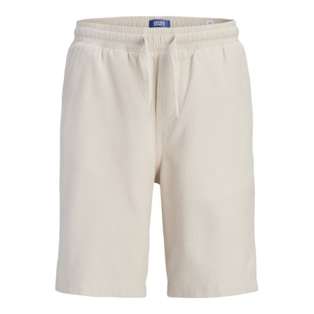 JACK & JONES JUNIOR Jaiden waffle resort shorts - Moonbeam