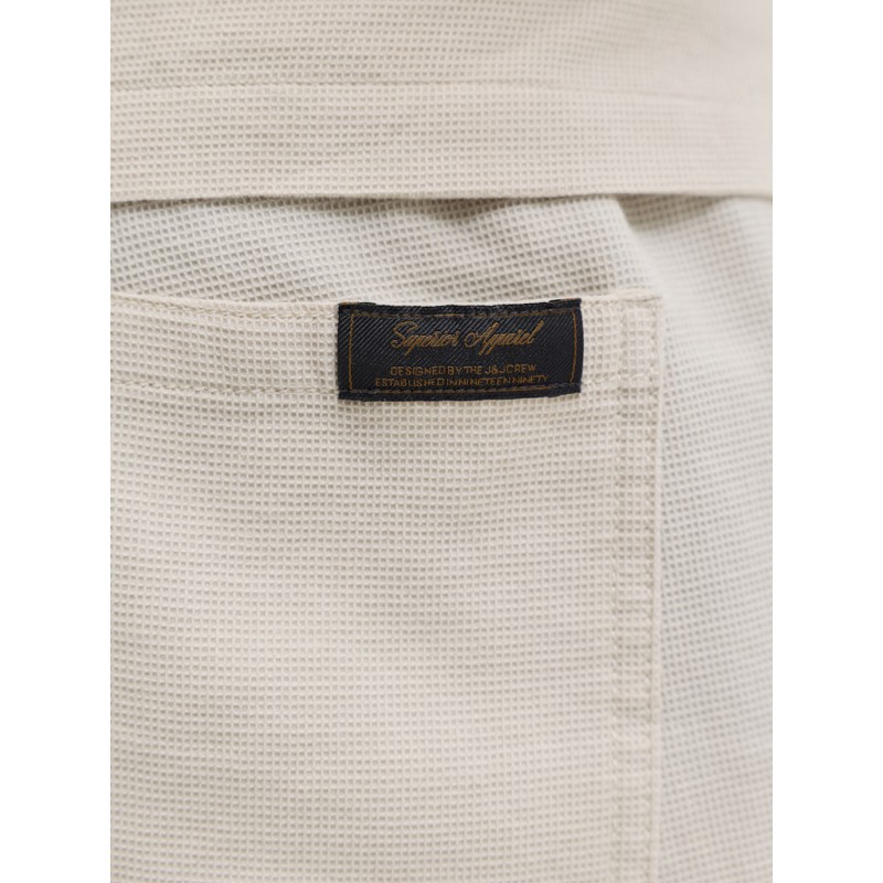 JACK & JONES JUNIOR Jaiden waffle resort shorts - Moonbeam