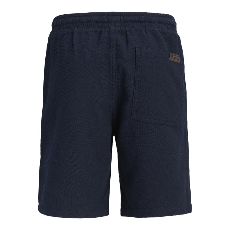 JACK & JONES JUNIOR Jaiden waffle resort shorts - Navy Blazer