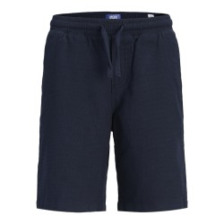 JACK & JONES JUNIOR Jaiden waffle resort shorts - Navy Blazer