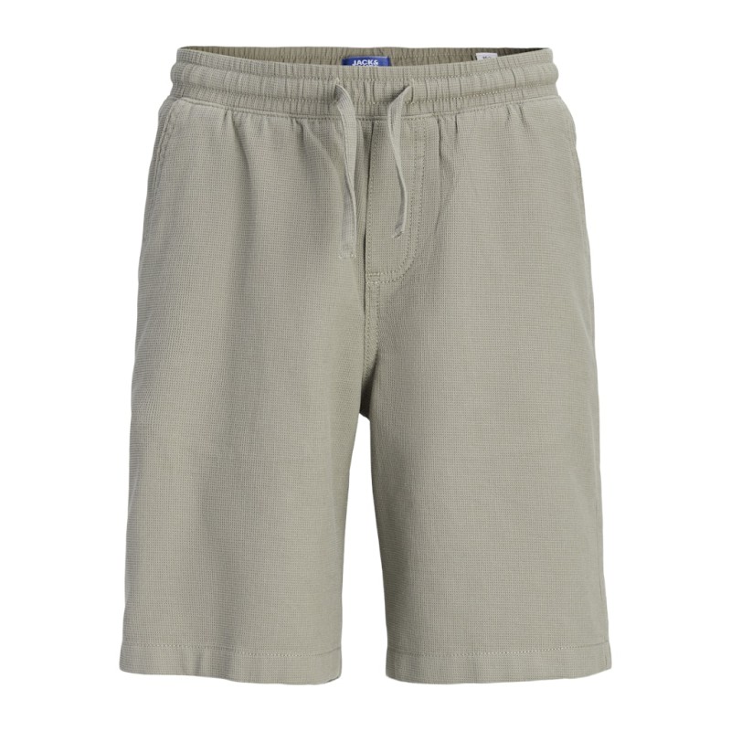 JACK & JONES JUNIOR Jaiden waffle resort shorts - Vetiver