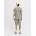 JACK & JONES JUNIOR Jaiden waffle resort shorts - Vetiver