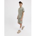 JACK & JONES JUNIOR Jaiden waffle resort shorts - Vetiver