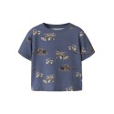 NAME IT MINI Janol kortærmet t-shirt - Vintage Indigo