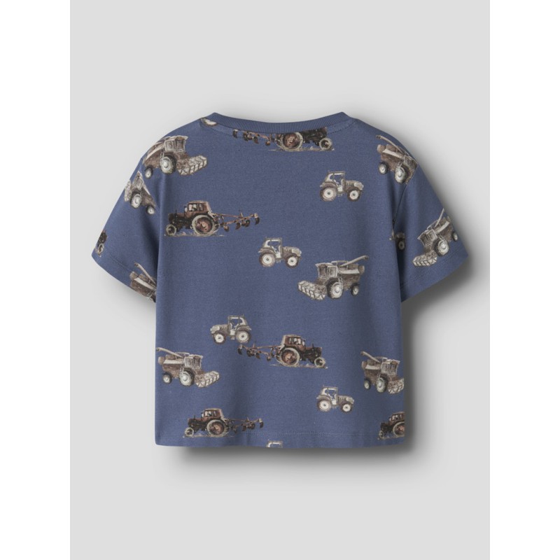 NAME IT MINI Janol kortærmet t-shirt - Vintage Indigo