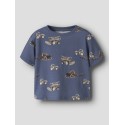 NAME IT MINI Janol kortærmet t-shirt - Vintage Indigo
