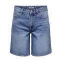 ONLY Lumi mom denim shorts - Medium Blue Denim