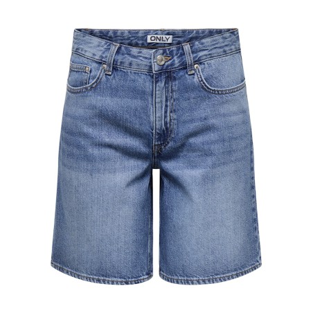 ONLY Lumi mom denim shorts - Medium Blue Denim