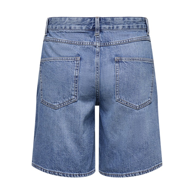 ONLY Lumi mom denim shorts - Medium Blue Denim