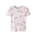 NAME IT Mini Jalisa kortærmet top - Cradle Pink