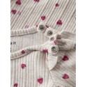 NAME IT Baby Jelly langærmet bodystocking - Peyote Melange