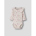 NAME IT Baby Jelly langærmet bodystocking - Peyote Melange
