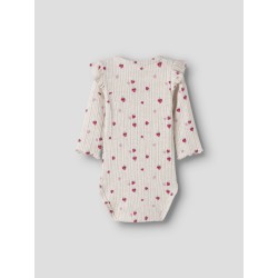 NAME IT Baby Jelly langærmet bodystocking - Peyote Melange