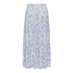 ONLY Luna long nederdel - Bright White