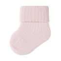 NAME IT Baby Nobba Rib Strik Sokker - Cradle Pink