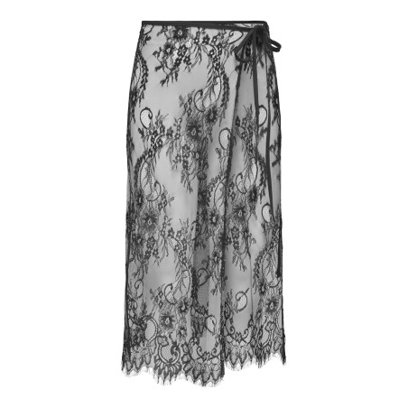 JDY Winnie blonde tørklæde - Black