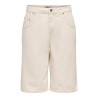 ONLY Mate-silla baggy long shorts - Whitecap Gray