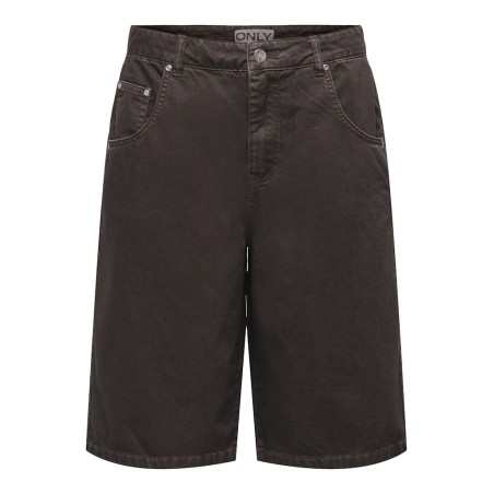 ONLY Mate-silla baggy long shorts - Coffee Bean