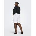 ONLY CARMAKOMA Davina-soft bermuda shorts - Bright White