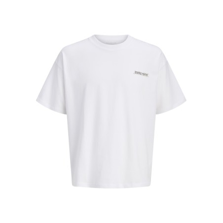 JACK & JONES PLUS Terna kortærmet script t-shirt - Bright White