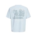 JACK & JONES PLUS Terna kortærmet script t-shirt - Omphalodes