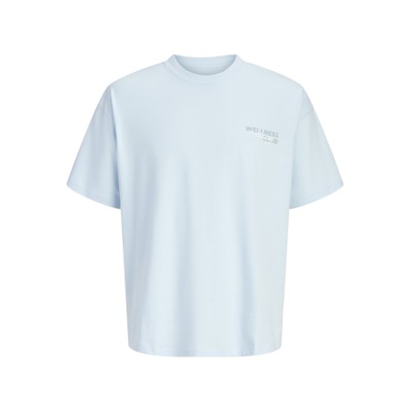 JACK & JONES PLUS Terna kortærmet script t-shirt - Omphalodes