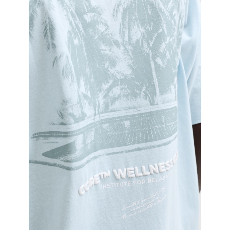JACK & JONES PLUS Terna kortærmet script t-shirt - Omphalodes