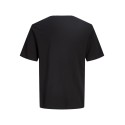 JACK & JONES PLUS Gradient kortærmet print t-shirt - Black
