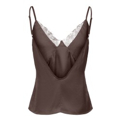 ONLY Faraya strop satin blone top - Shopping Bag
