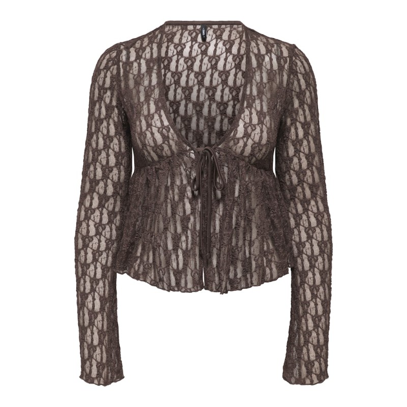ONLY Aya blonde cardigan - Chocolate Martini