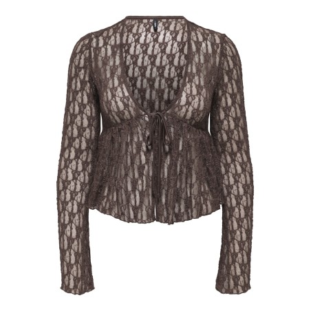 ONLY Aya blonde cardigan - Chocolate Martini