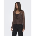 ONLY Aya blonde cardigan - Chocolate Martini