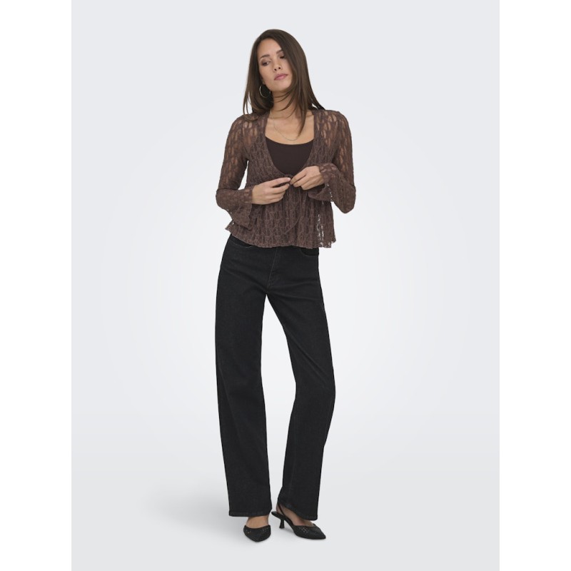 ONLY Aya blonde cardigan - Chocolate Martini
