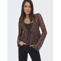 ONLY Aya blonde cardigan - Chocolate Martini