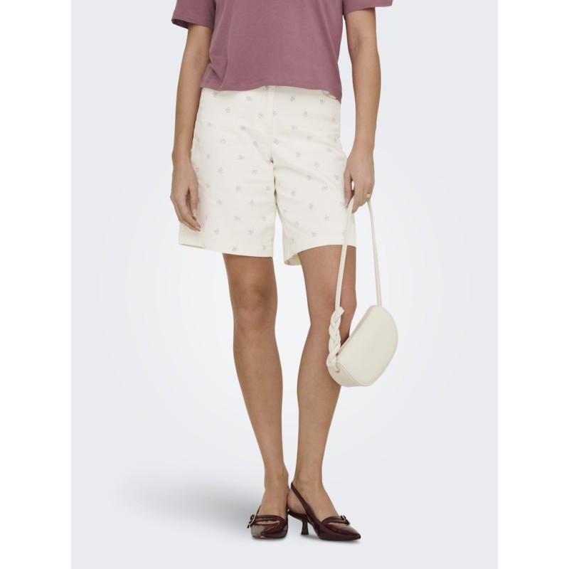 ONLY Naomi bermuda shorts - Egret