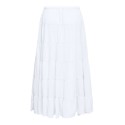 ONLY Kelly long nederdel - Bright White