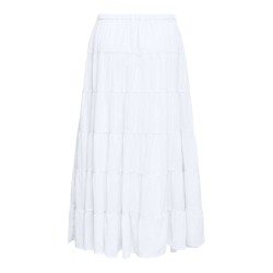 ONLY Kelly long nederdel - Bright White