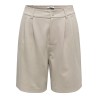 ONLY Poptrash life loose shorts - Pure Cashmere
