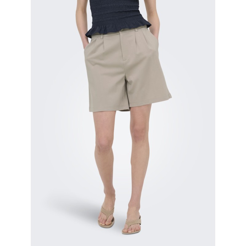 ONLY Poptrash life loose shorts - Pure Cashmere