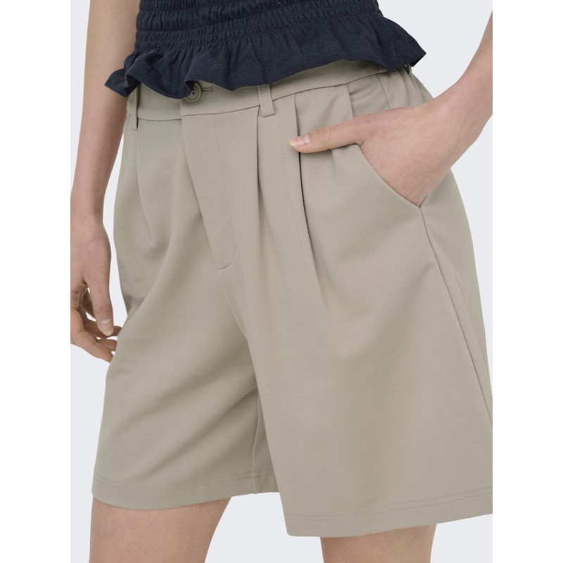 ONLY Poptrash life loose shorts - Pure Cashmere