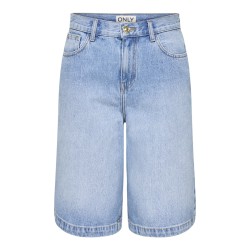 ONLY Zagu-doris midi denim shorts - Medium Blue Denim
